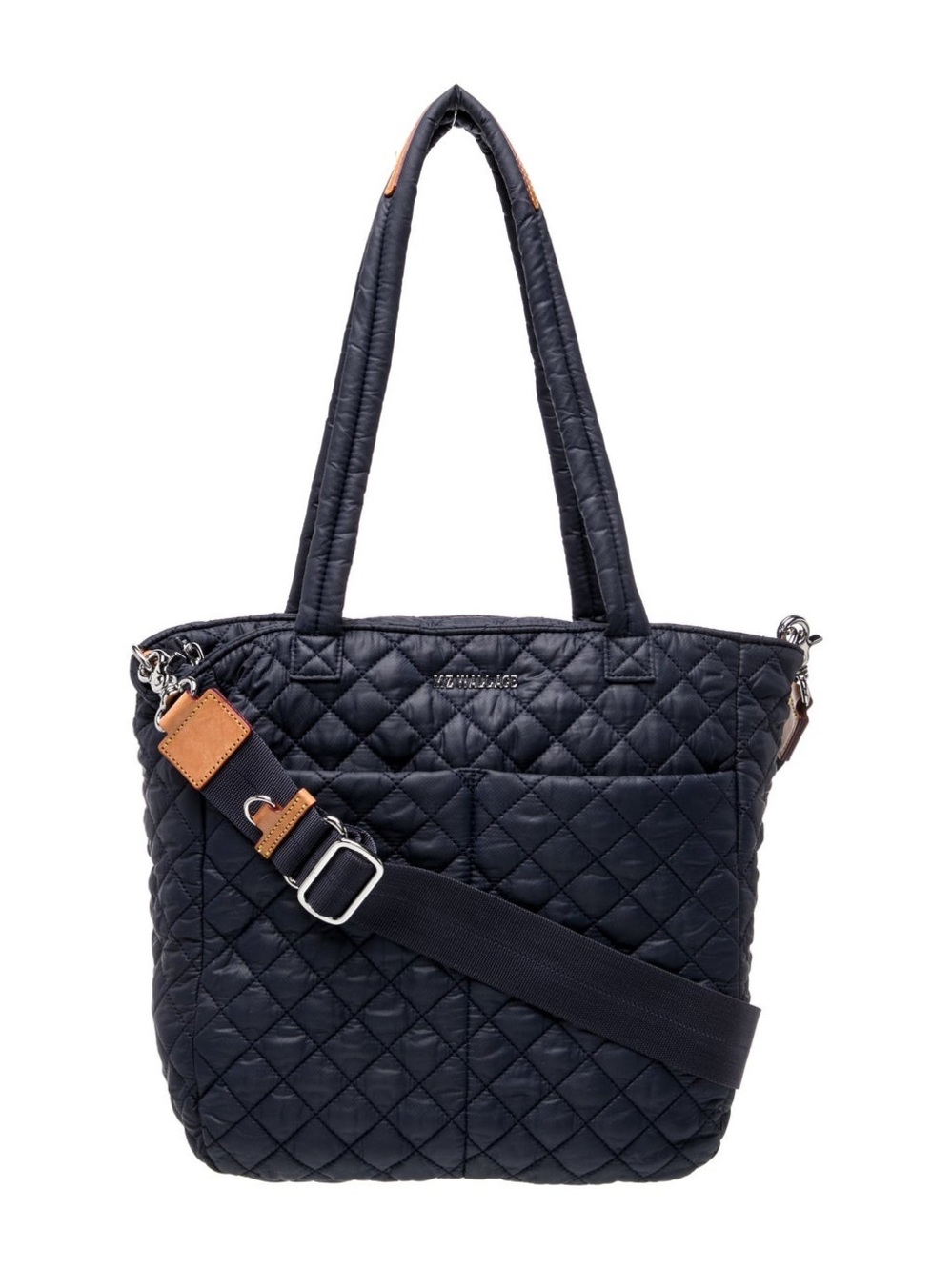 MZ Wallace Quilted Navy Tote